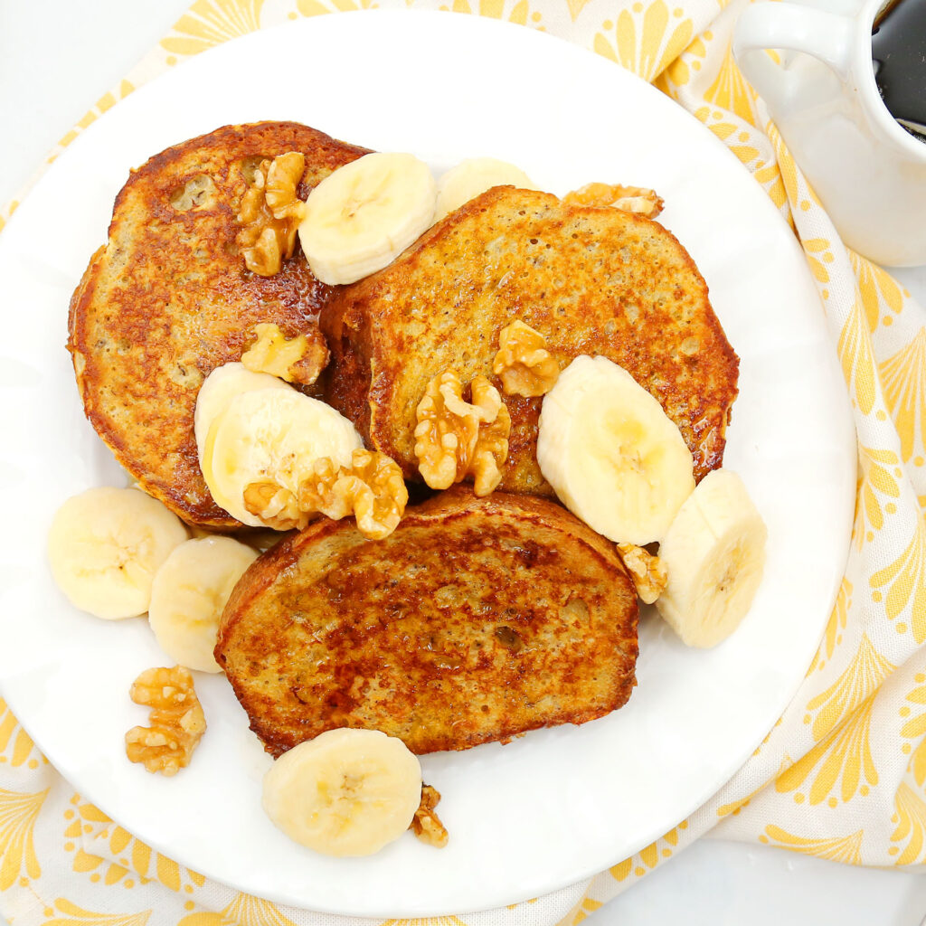 Banana Bread French Toast The Domestic Geek