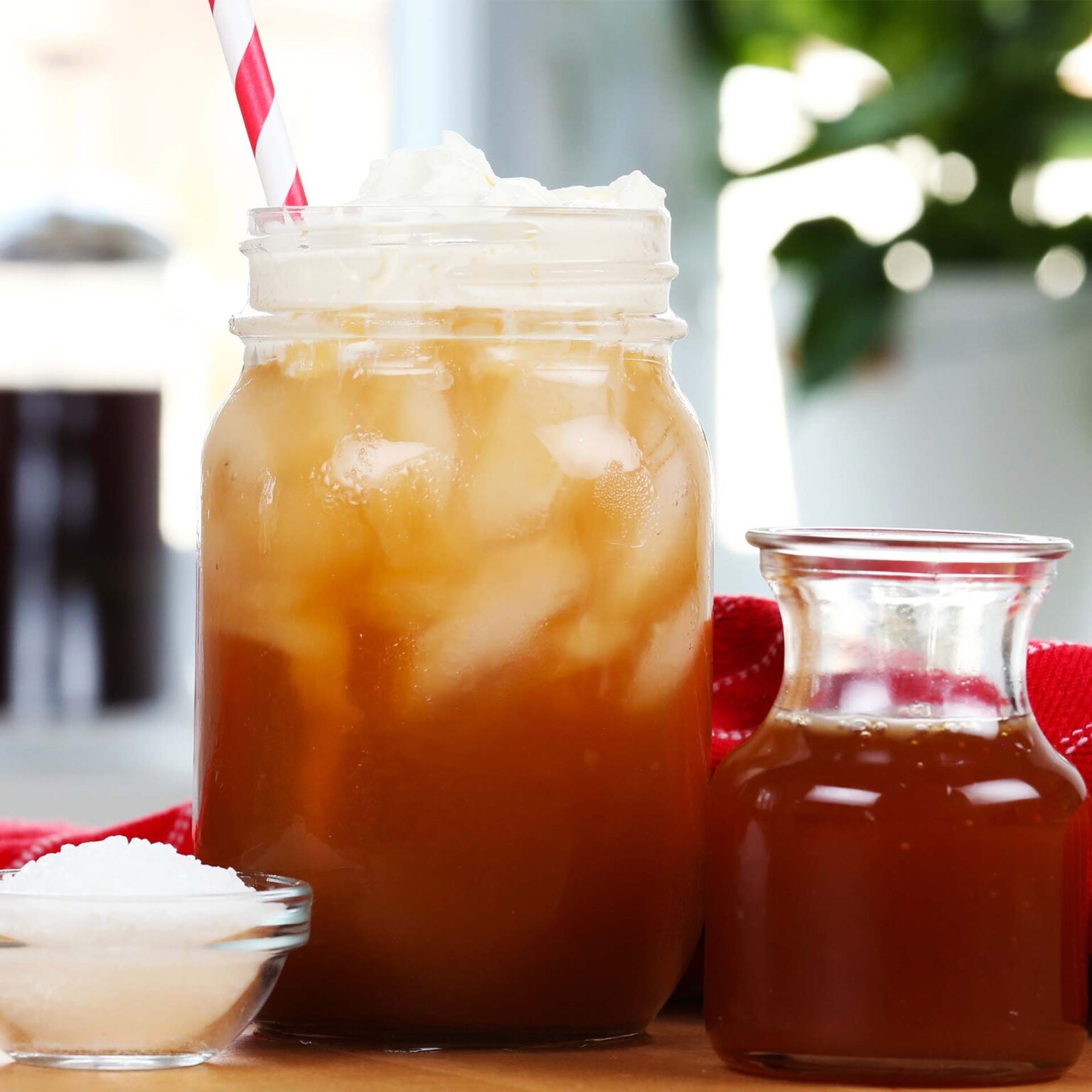 Salted Caramel Iced Coffee The Domestic Geek