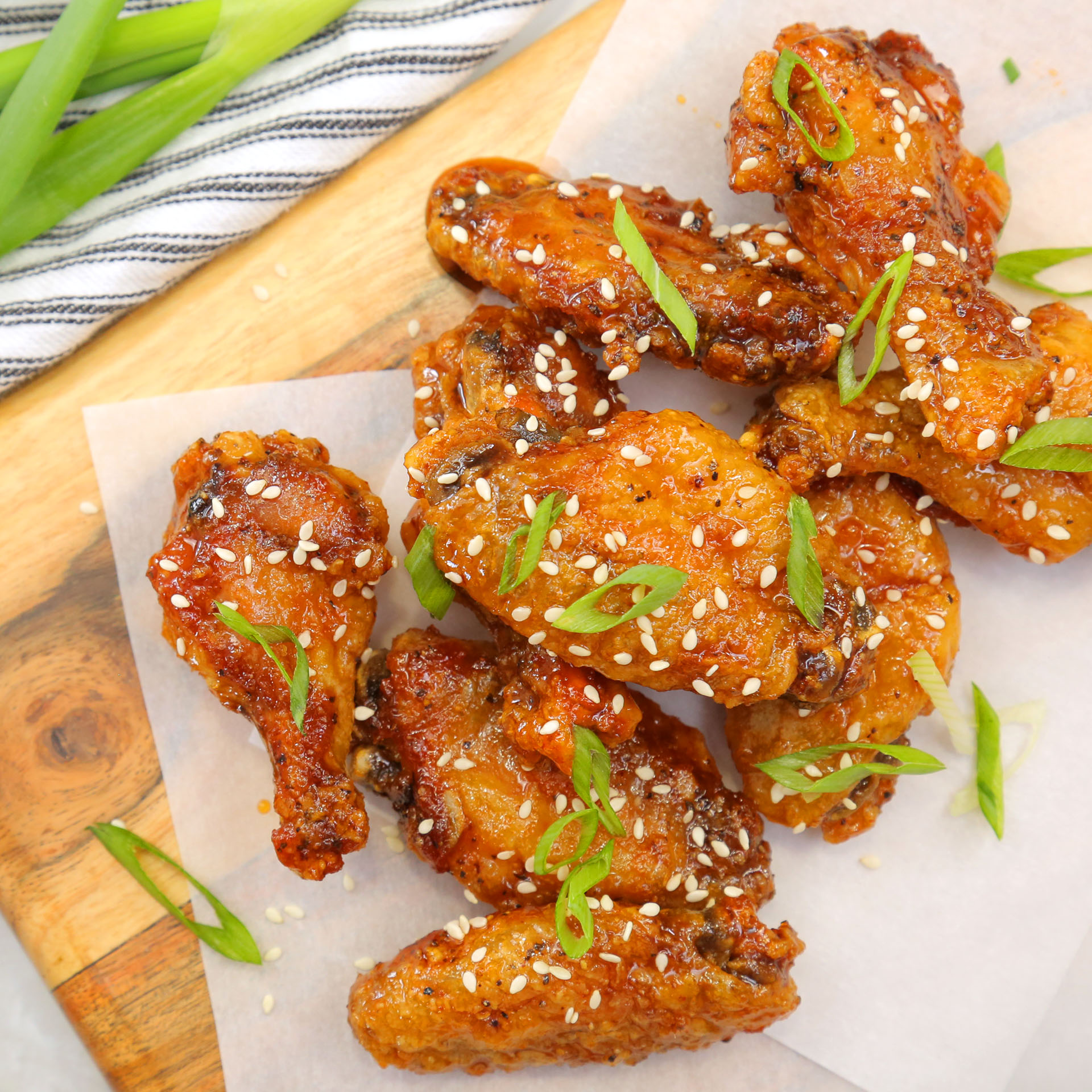 Sweet & Spicy Sesame Wings