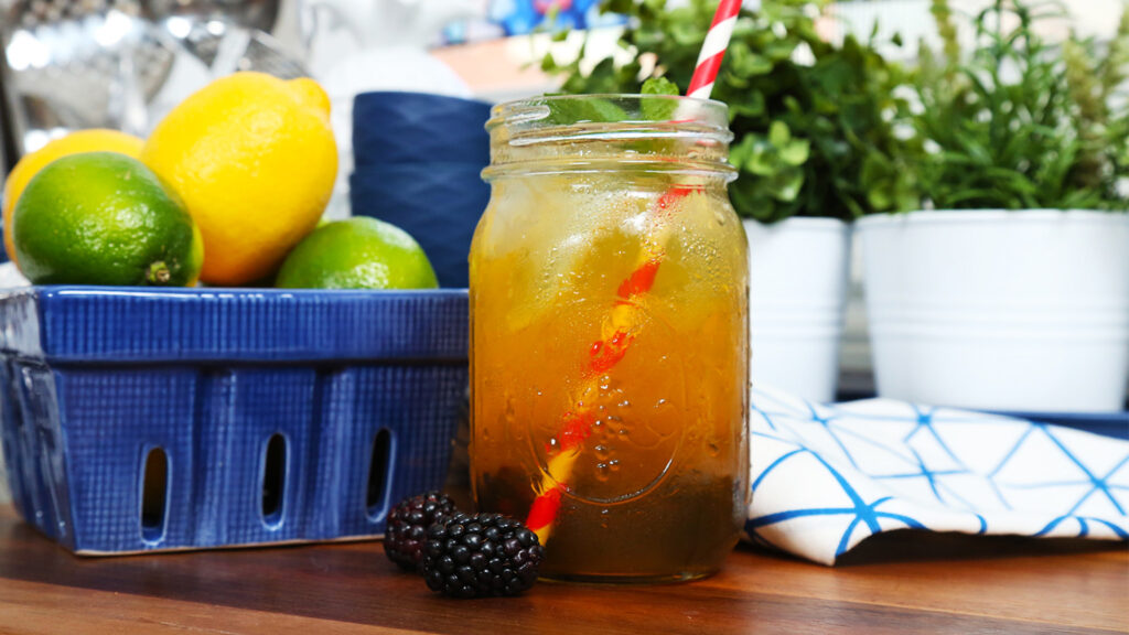 Blackberry Mint Iced Tea The Domestic Geek