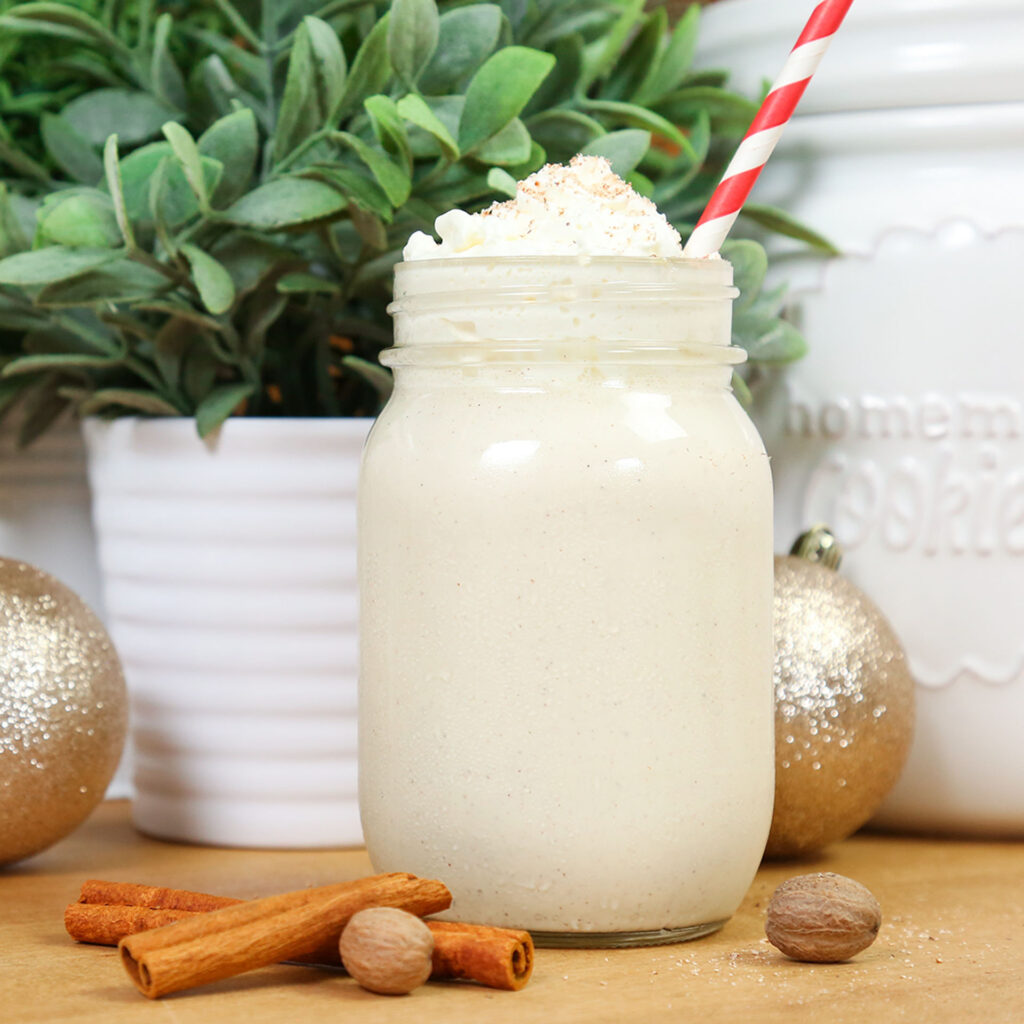 Eggnog Milkshake The Domestic Geek