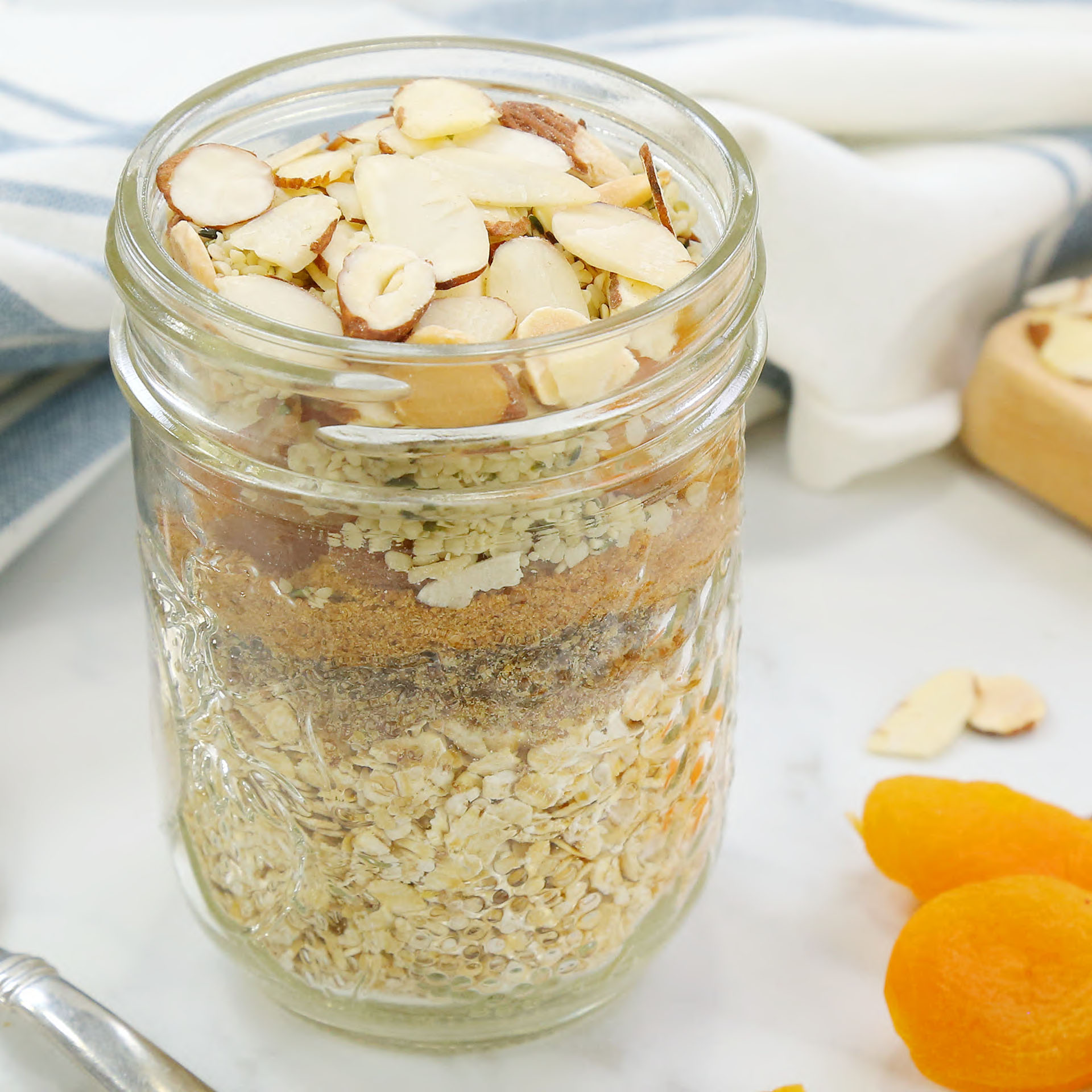 Apricot & Almond Instant Oatmeal