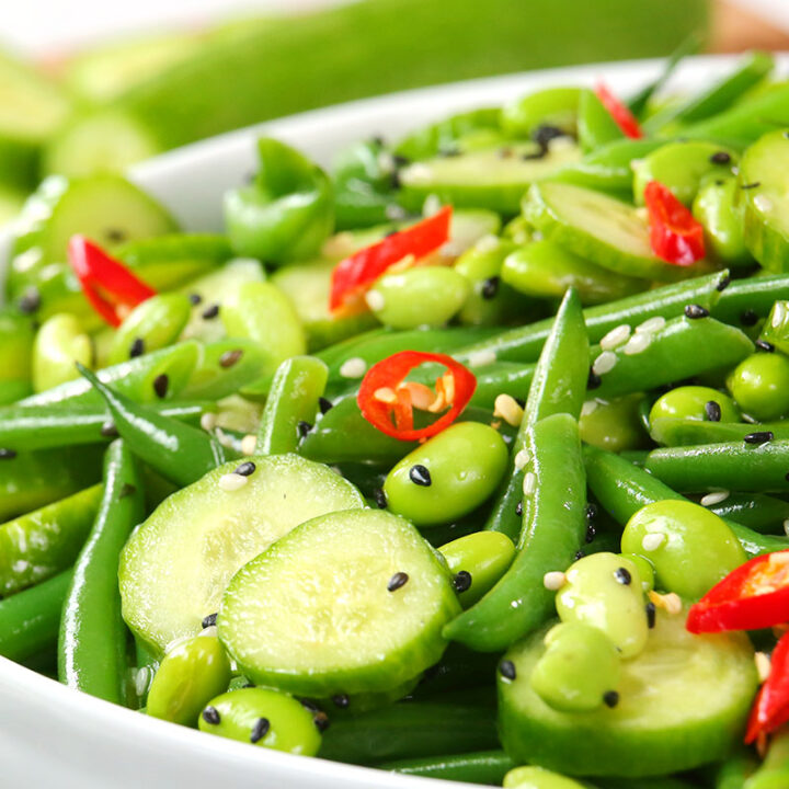 Asian Style Green Bean Salad