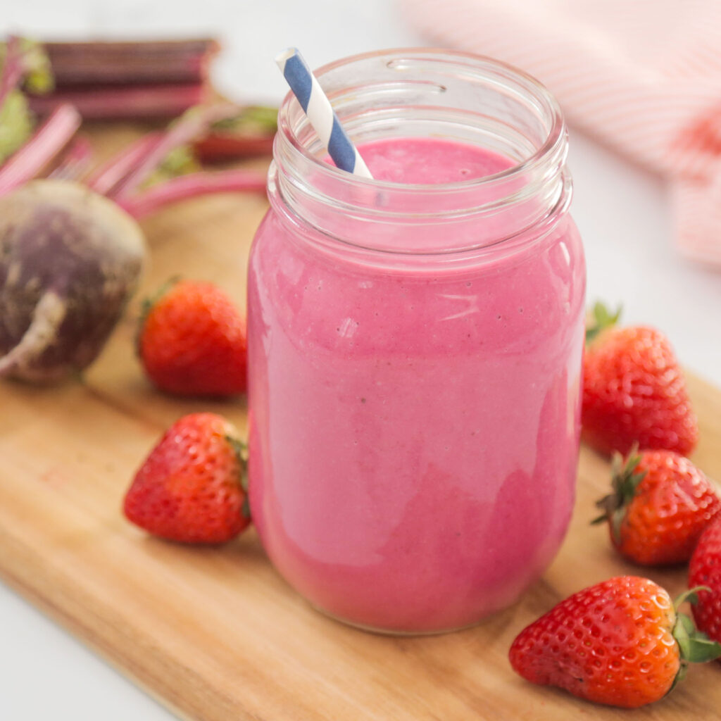 Berries & Beets Smoothie The Domestic Geek