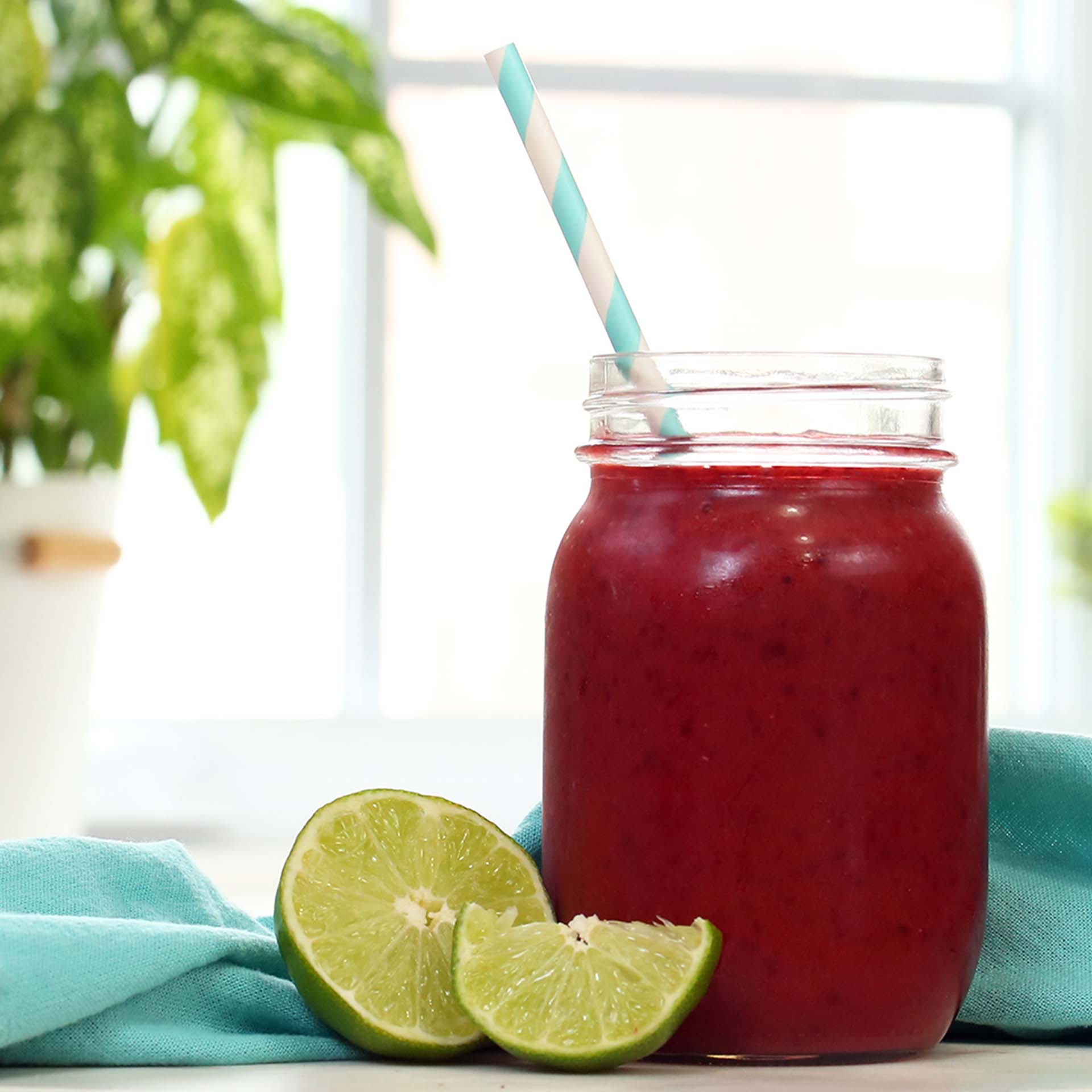 Cherry Lime Smoothie
