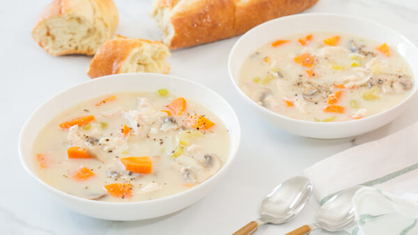 Creamy Chicken Soup - The Domestic Geek