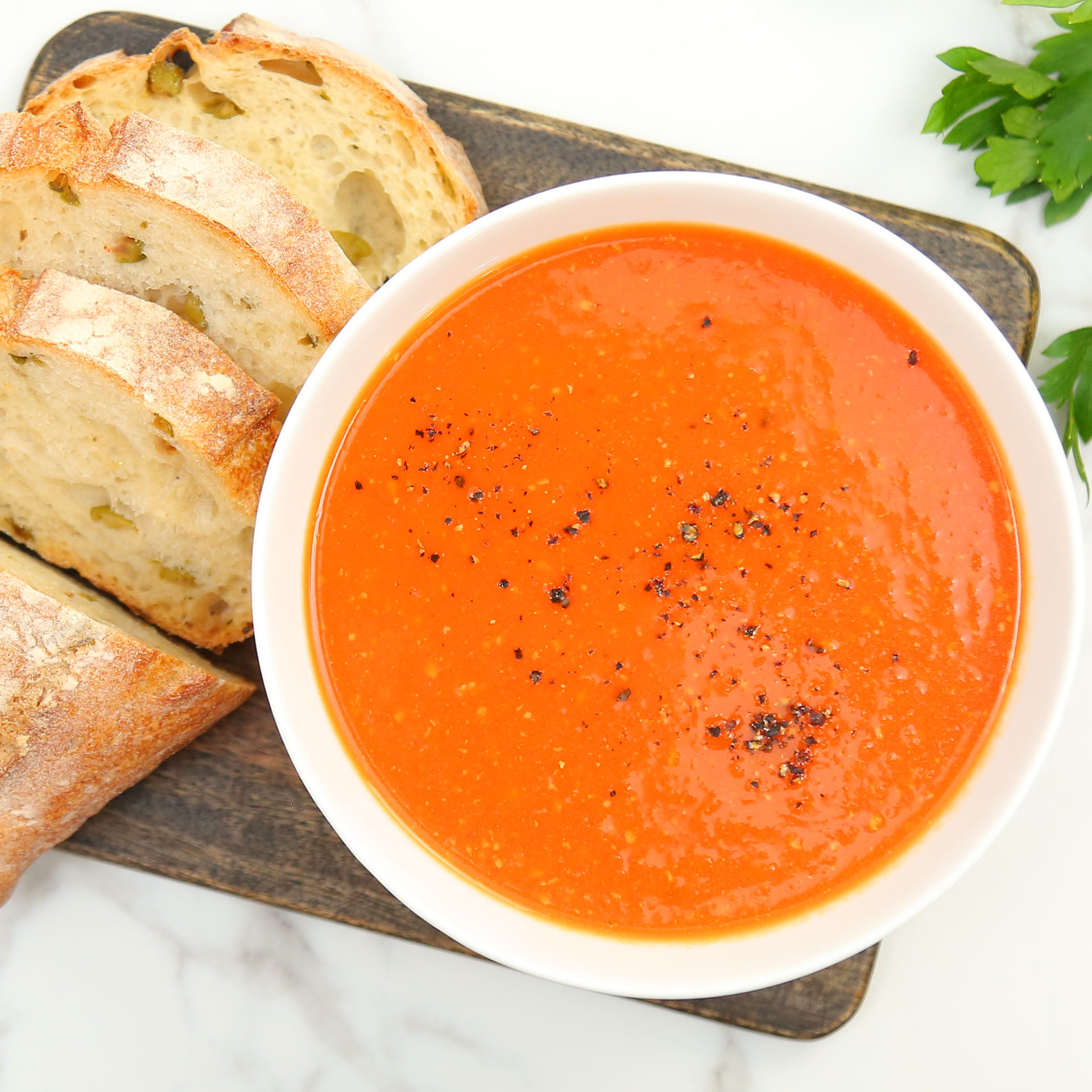 Creamy Tomato Soup - The Domestic Geek