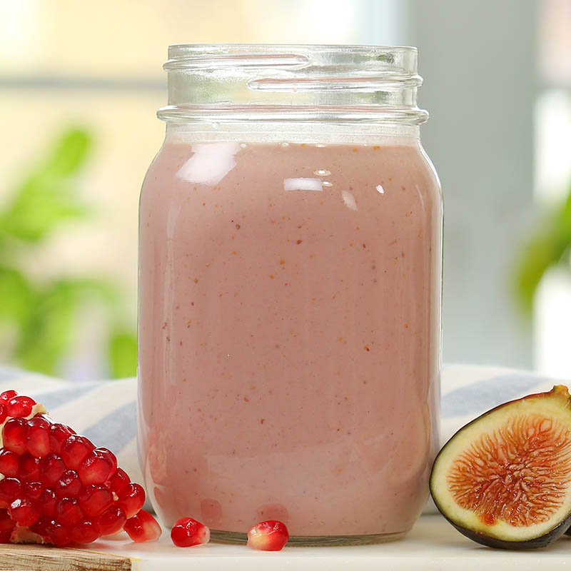 Fig & Pomegranate Smoothie - The Domestic Geek