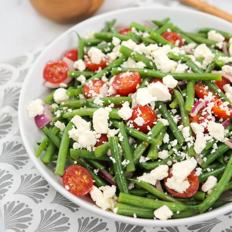 Green Bean Salad - The Domestic Geek