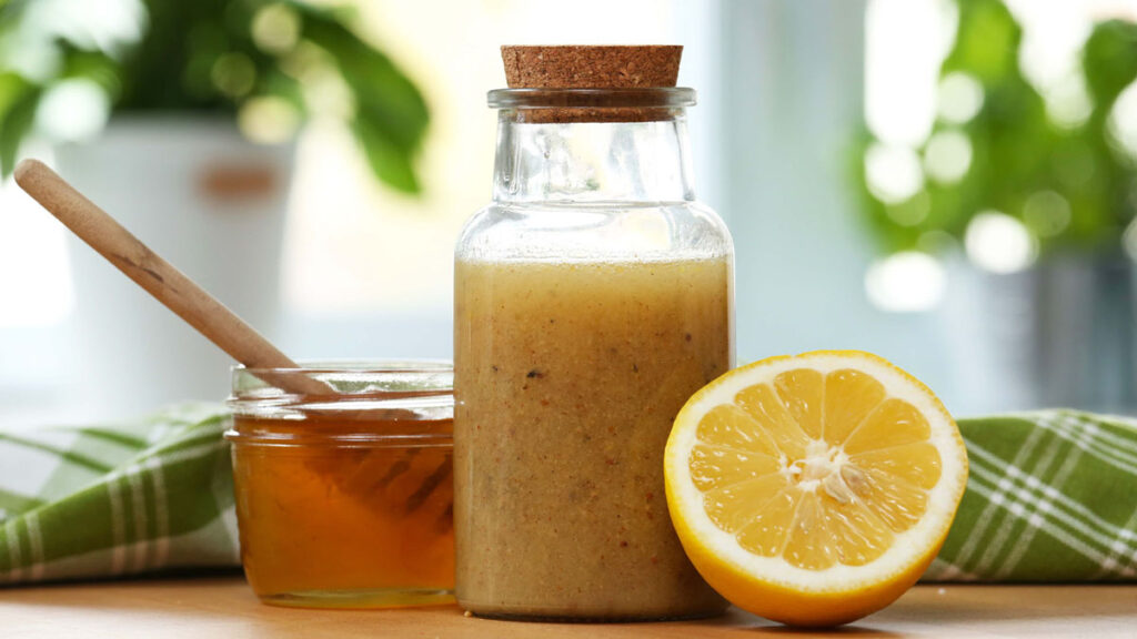 Honey Lemon Dijon Dressing The Domestic Geek