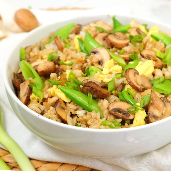 Mushroom Fried Rice The Domestic Geek