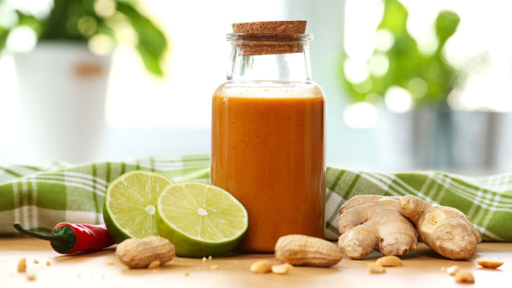 Peanut Lime Dressing The Domestic Geek