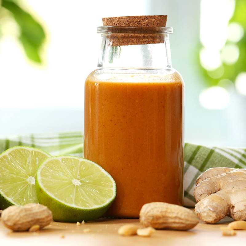 Peanut Lime Dressing The Domestic Geek