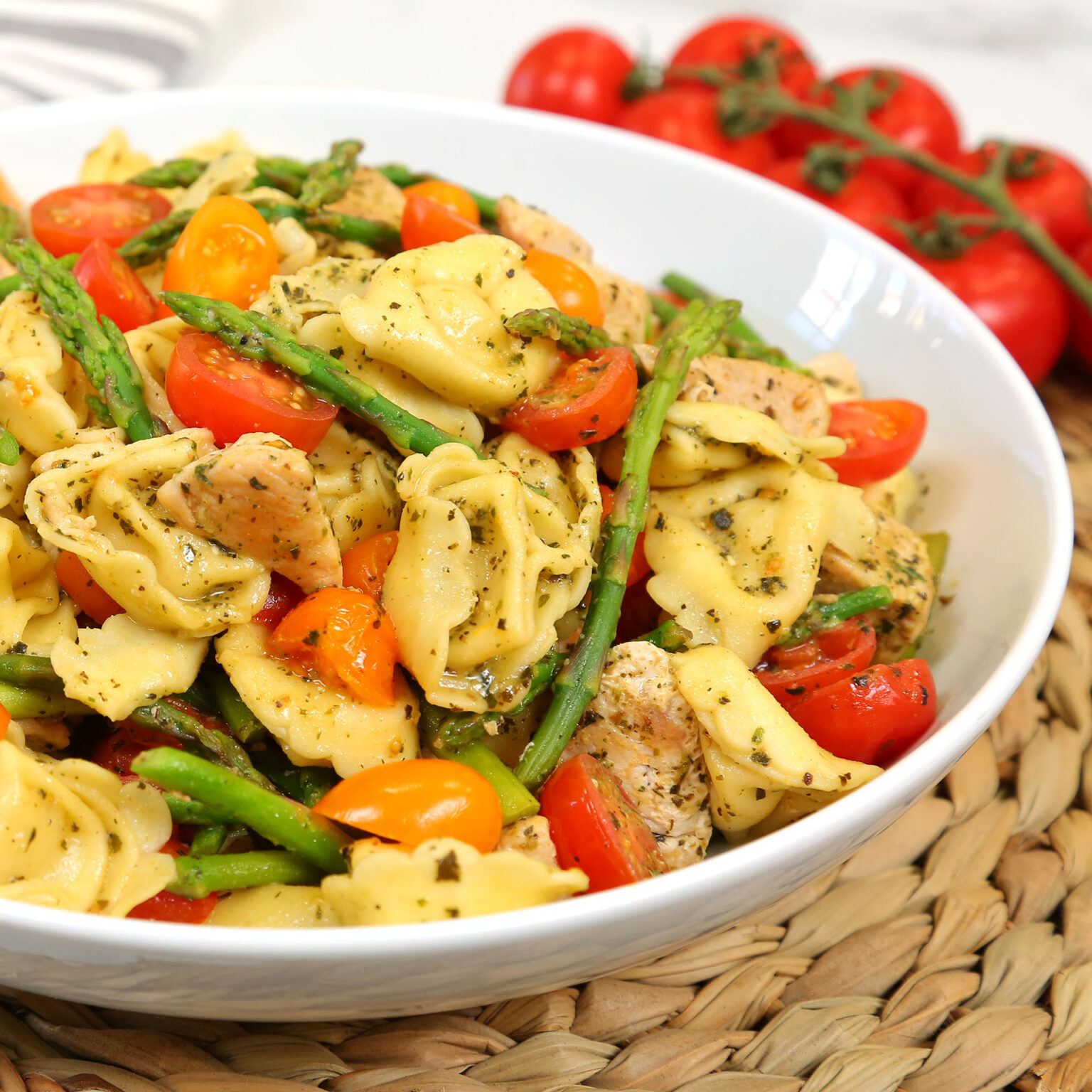 Pesto Chicken Tortellini The Domestic Geek