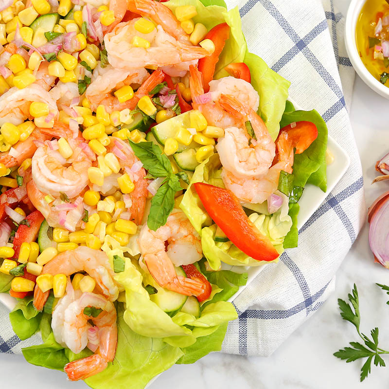 Shrimp & Corn Salad