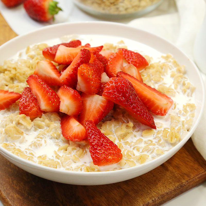 Strawberries & Cream Oatmeal