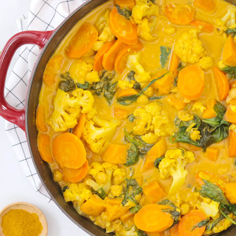 Vegetarian Coconut Curry
