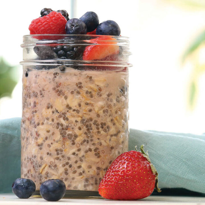 Very Berry Bliss Overnight Oatmeal