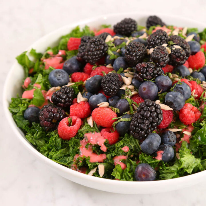 Very Berry Kale Salad