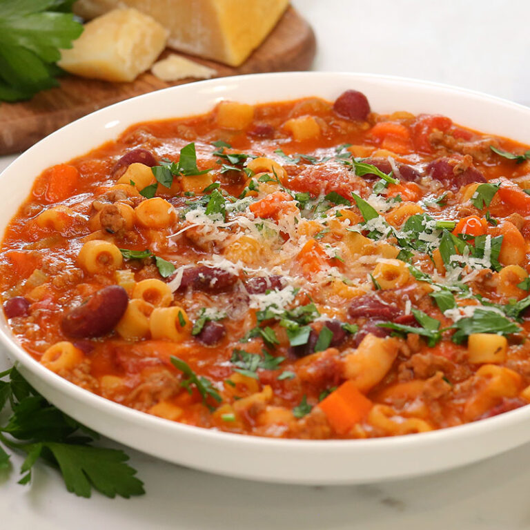 Pasta Fagioli Soup The Domestic Geek