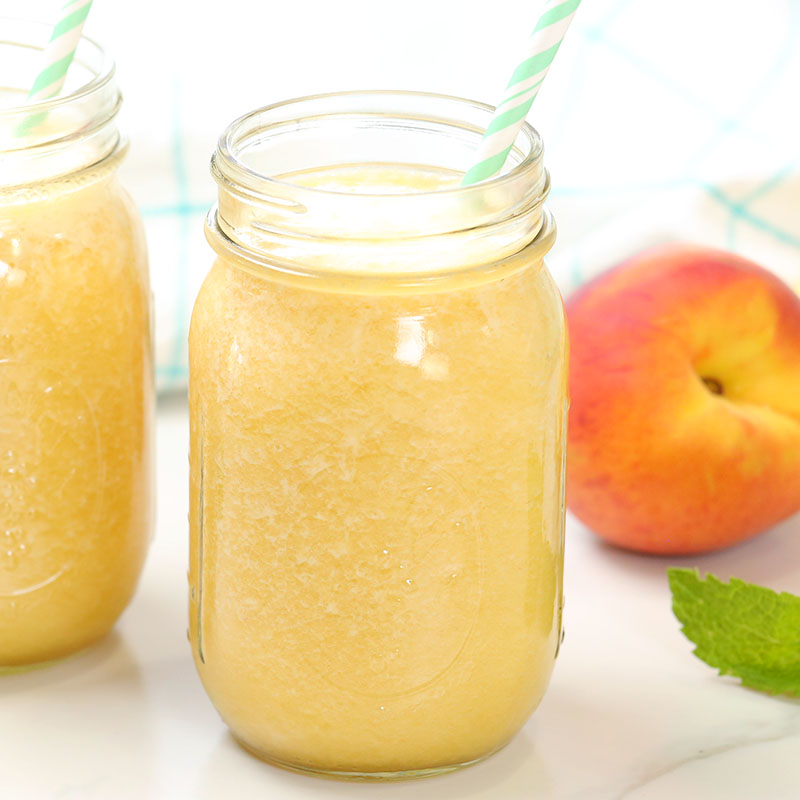 Peach Green Tea Lemonade The Domestic Geek